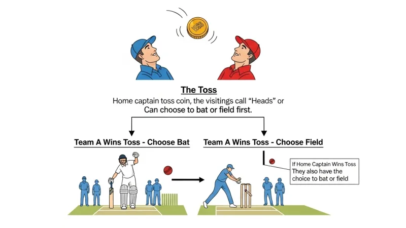 Cricket Match Toss Prediction Strategies Visual Guide